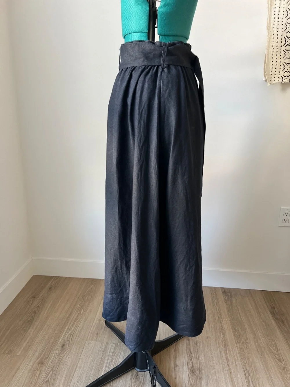 Cos Wide-Legged Linen Trousers, US size 8